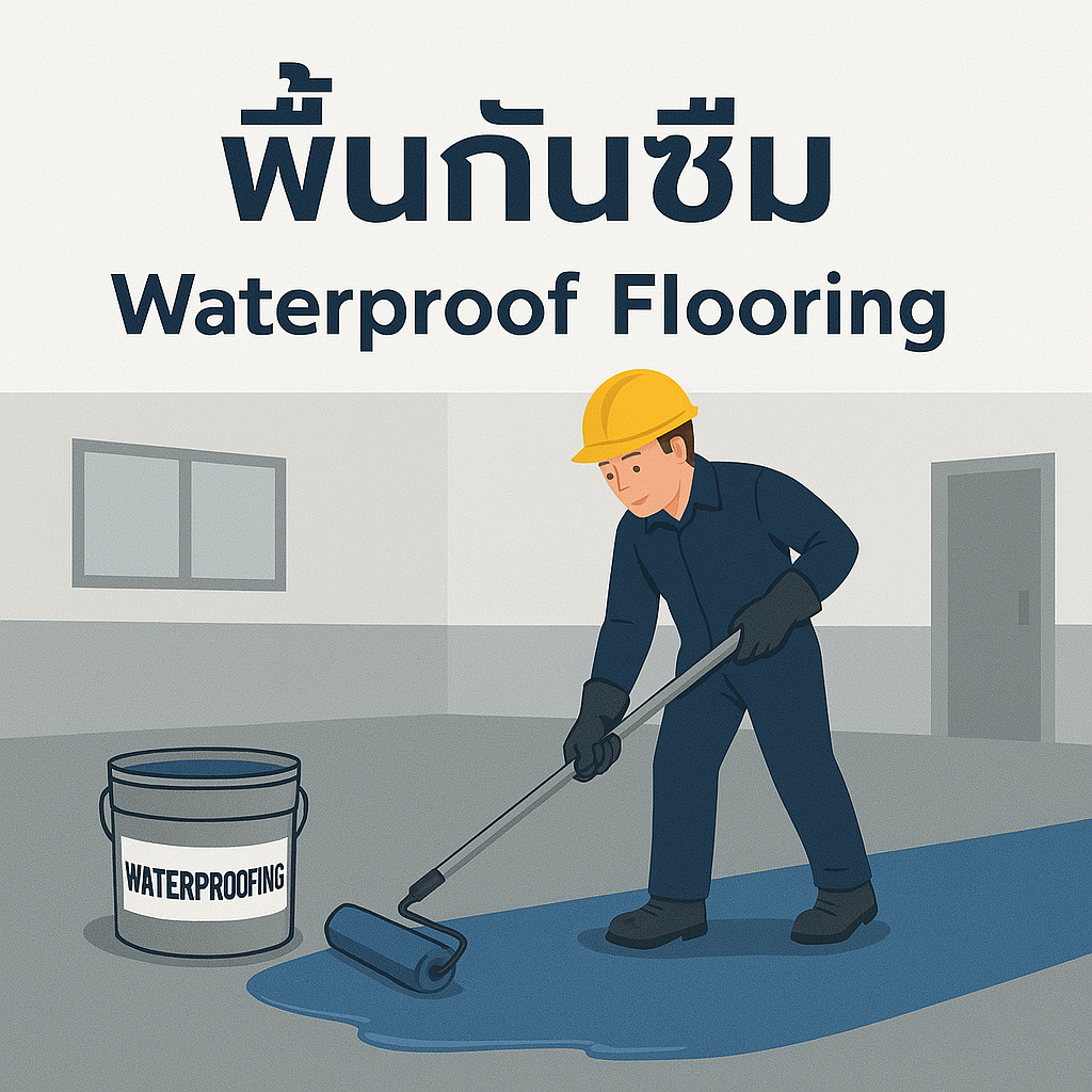 พื้นกันซึม | Waterproof Flooring