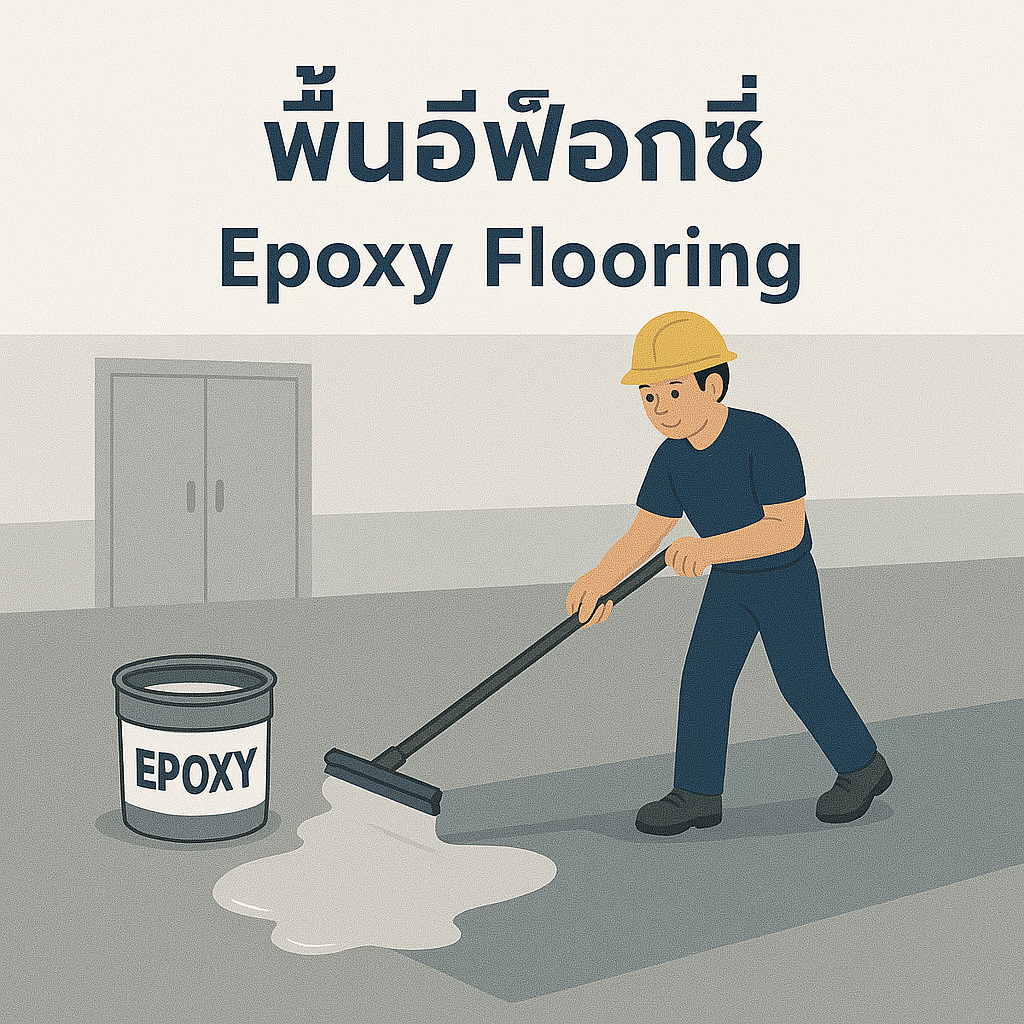 พื้นอีพ็อกซี่ | Epoxy Flooring